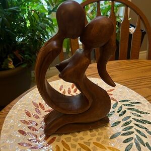 Wooden carving
